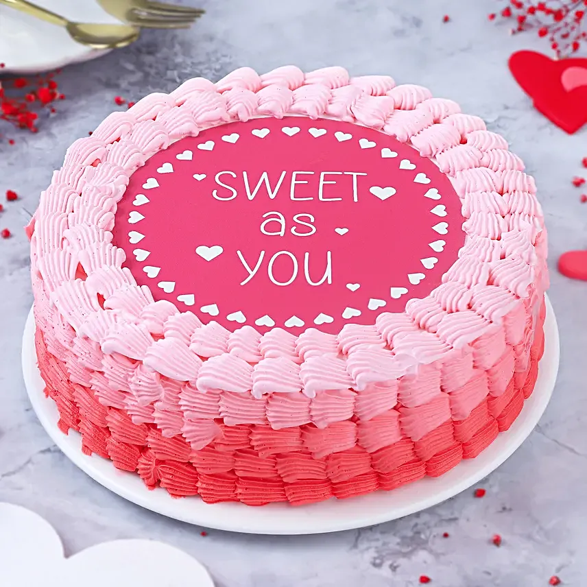 Sweet As You Red Velvet Cake